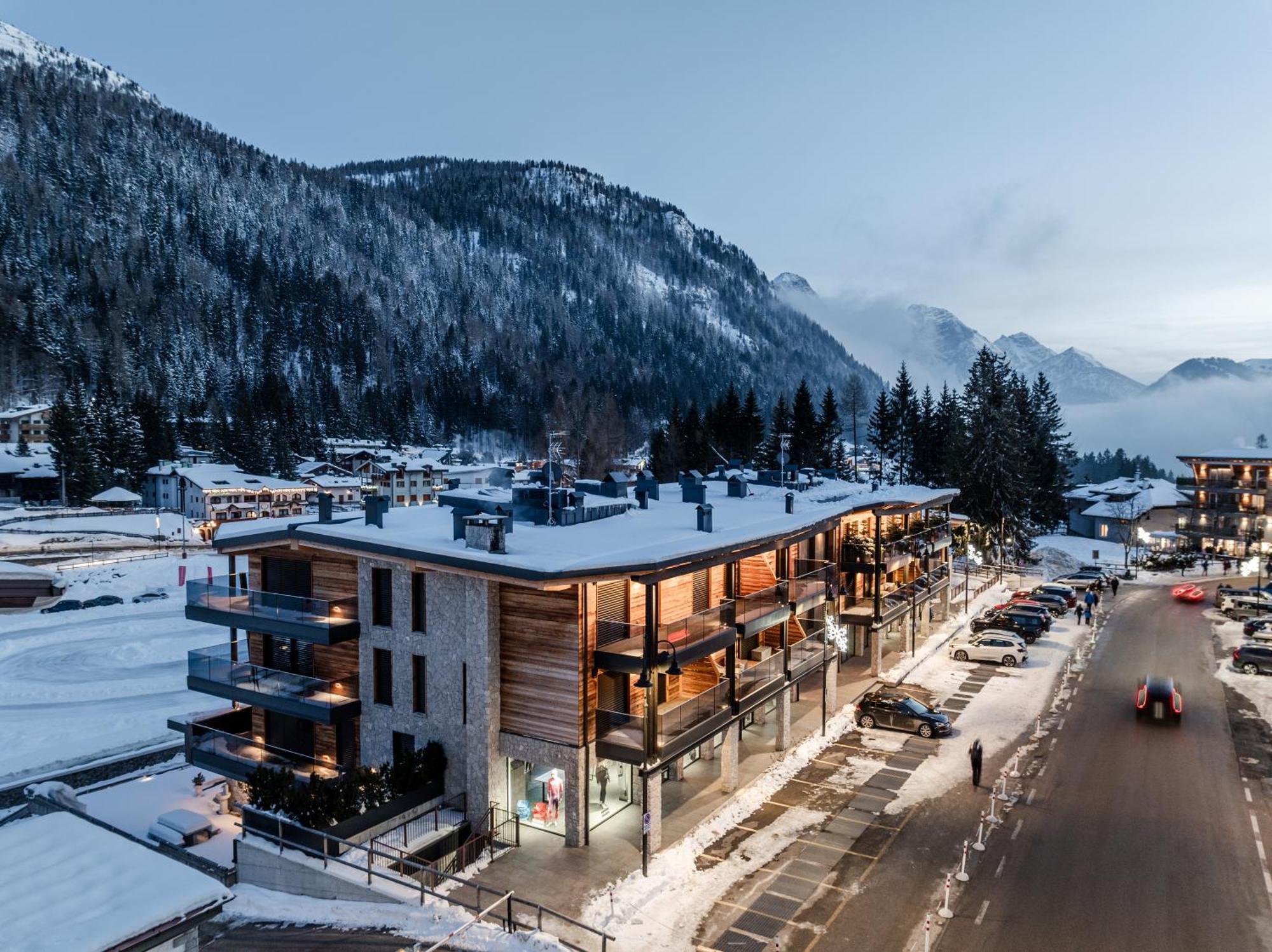 Apartament Campiglio Wood Madonna Zewnętrze zdjęcie